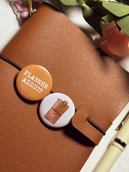 Minimalist Statement Button Pin (Set of 2)