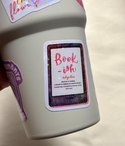 Kindle Bookish Waterproof Sticker